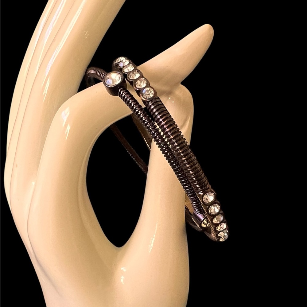 2 Graziano Bronze Bangles Size 8